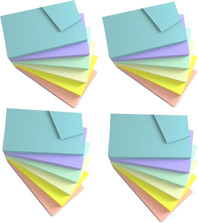 1920 Sheets 3x5 Inches Large Sticky Notes,Self-Stick Post Stickies Colorful Super Sticking Power Memo Pads for Teacher Supply,School and Office