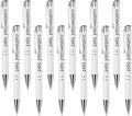Yucold Customized ballpoint pens in bulk, personalized ballpoint pens with free engraving, for use in companies, enterprises, graduation anniversaries (Off White,26)