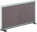 OBEX Acoustical Free Standing Privacy Screen, Cubicle Accessories Desk Privacy Panel, Desk Dividers for Office, Office Furniture Partitions Portable Sound Proof Dividers, 24" x 36", Slate