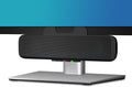 Cyber Acoustics USB Speaker Bar (CA-2890) – Stereo USB Powered Speaker, Easily Clamps to Monitor, Convenient Controls