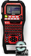 LABELWORKS Epson LW-PX900 Industrial Label Maker - Portable Handheld Label Printer Compatible with All Epson PX Tape Types
