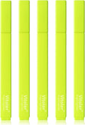 Vitoler Yellow Highlighter,5pcs Fluorescent Yellow Highlighter Chisel Tip,Cute Highlighters for School, Home, Office