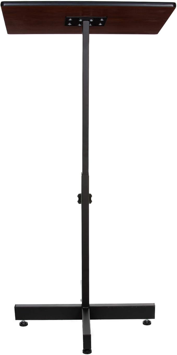 OEF Furnishings Portable Presentation Lectern Stand, Height Adjustable