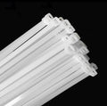 18 Inch Heavy Duty Cable Ties - 60lb Tensile Strength, Weather Resistant Outdoor White Zip Ties (100 Pack)