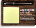 Administrative Assistant Gifts for Women, Appreciation Gifts for Admin Assistants Secretary, Administrative Assistant Definition Sticky Note Holder for Office Desk Decor