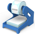 PONNOR Label Holder Thermal Shipping Label Holder for Rolls and Fanfold Labels Stand Desktop Printer DIY Accessory Business Supplies for Home, Office(Blue)
