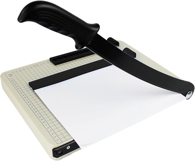 TEXALAN(R) Paper Cutter 12" A4 Size Trimmer Scrap Booking Paper for School, Office