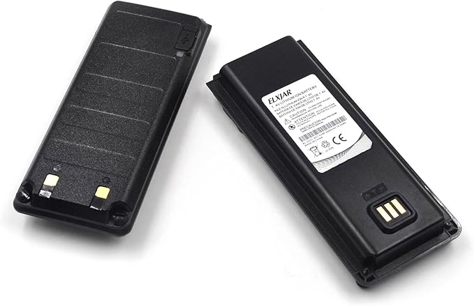 (2-Pack) High Capacity 2600mAh 7.4V Li-ion Battery with USB-C Charging Port Compatible with UV-25 UV-25 Pro Max AR-25R Walkie Talkie, Replaces BL-UV25 P/N for Extended Runtime