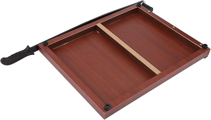 Paper Cutter Heavy Duty 18" Cut Length Professional Large Paper Cutter 12-Sheet Capacity Guillotine Paper Cutter for Cardstock, Safety, Efficience, Wide Use for Office, School, Home (A2-A7)
