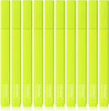 Vitoler Fluorescent Yellow Highlighters,10 Pack Bright Color Chisel tip Highlighters for Adults in the Home School Office