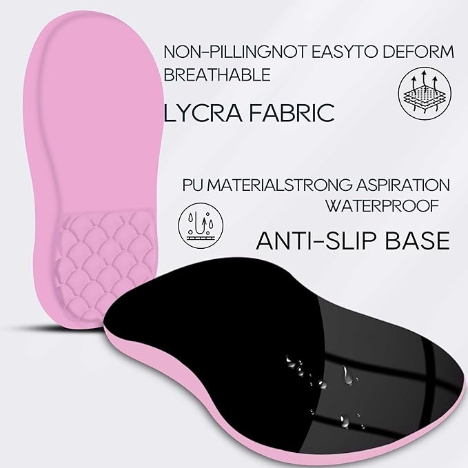 HunDun Ergonomic Mouse Pad Wrist Support, Wrist Rest Mousepad for Carpal Tunnel Pain Relief with Integrated Memory Foam Slope Massage Bulge,Pink Mouse Pads for Wireless Mouse & Desk