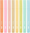 Mr. Pen- Aesthetic Highlighters, 8 Pcs, Chisel Tip, Pastel Colors, Cute Assorted Colors, Bible Highlighters and Pens No Bleed for Bible Pages