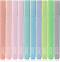 Vitoler Bible Highlighters with Soft Chisel Tip,10Pcs,Lake Colors,Aesthetic No Bleed Bible Highlighter Pastel,Cute Highlighters for School Office Supplies