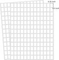 Yeachlaing 3040 Pcs Matte Small White Labels Stickers Blank Labels Removable Price Tags Labels Stickers for Jars Boxes File Folders Envelopes School Office Kitchen (13 X 9 mm)