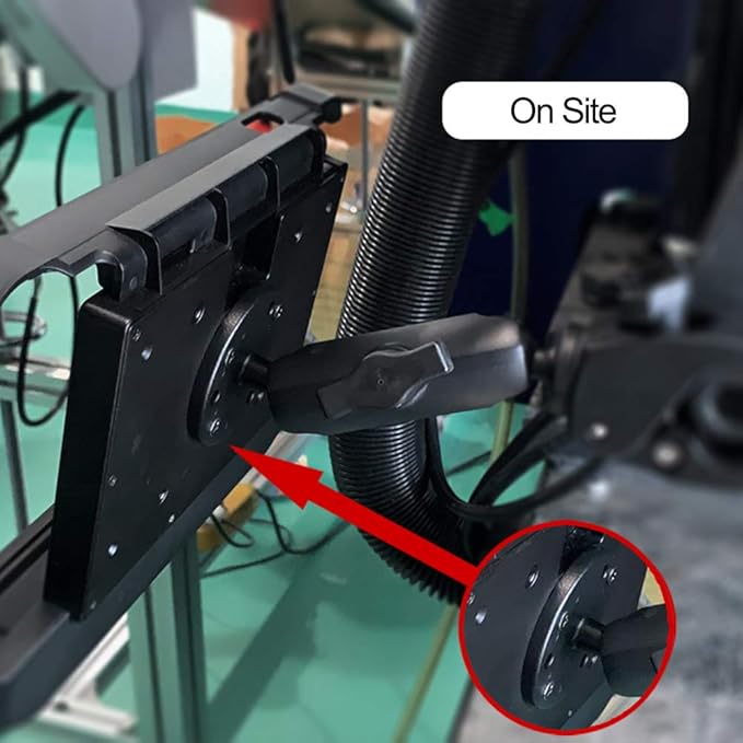 Strg 1'' Ball Mount with AMPS Round Plate, Ball Mount Base Compatible with RAM and 1" B Size Ball Double Socket Arms from Arkon, iBolt and Tackform Enterprise Series