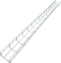Kable Kontrol Stainless Steel Cable Tray Bulk Pack – 10 Pcs - 10 Feet Long - 4" W, 2” D – Wire Mesh Tray Cable Management Rack Cords Organizer Cable Basket, NEC Approved for Network, Fiber Optic