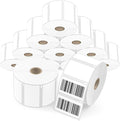 Barcode Labels Compatible with Dymo 30334 – 12 Rolls 12000 Direct Thermal Labels (2 1/4” x 1 1/4”), Multipurpose Label Fits for Dymo Labelwriter 450, 450 Turbo, 4XL (Not for 550, 5XL)