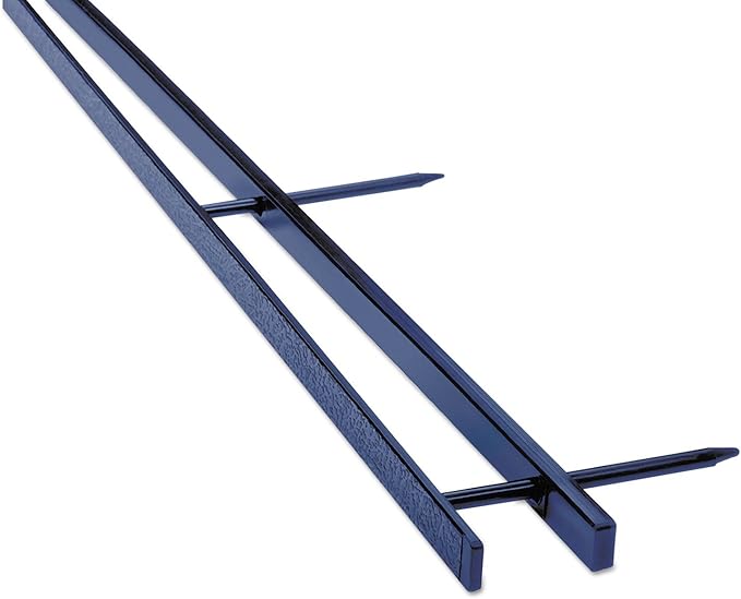 GBC Binding Spines, Reclosable, 2" Depth, 4 Pin Spines, 200 Sheet Capacity, VeloBind, Blue, 25 Pack (9741631)