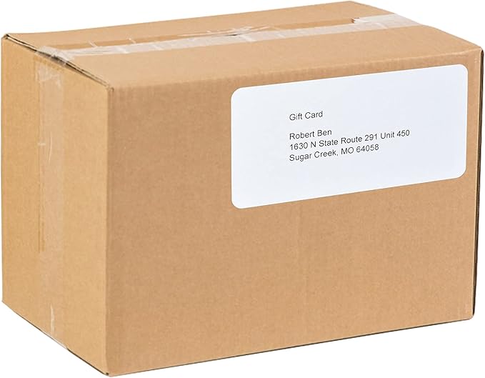 InpourPack 4000 Sheets 10 Up Labels, 2" x 4" for Laser/Inkjet Printer, Mailing Labels, Self Adhesive Customizable