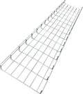 Kable Kontrol Cable Tray - 5 Feet Long x 12" W x 2” H - 1800 Pcs Bulk Pack - Wire Mesh Tray Cable Management Rack Cords Organizer Cable Basket, Zinc Plated Steel NEC Approved for Network, Fiber Optic