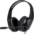 Grstltd Wired Headset with Mic for Laptop – Computer Headset for Kids Teens Adults with Noise Canceling Microphone & Volume Control – 3.5mm Stereo Headphones with Mute for Home Office Class