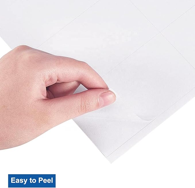 PAPRMA 2" x 4" Shipping Address Labels for Laser Inkjet Printer, Mailing Label White for Package or Envelope, Printable Label Sheet 5163 8163 (50 Sheets 500 Labels)