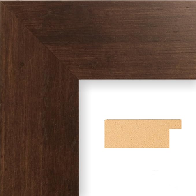 Canvas Classic World Map Pin Board – Framed Travel Map with Pins for Wall – Personalized Push Pin World Map for Tracking Journeys – 27.5" x 39.5" Rustic Brown Frame