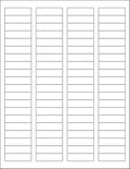 NextDayLabels 1.75x0.5 Inch Rectangle Stickers White Blank Labels for Laser Inkjet Printer - 80 Per Sheet Self-Adhesive Return Address File Folder Made in USA - 20,000 Labels