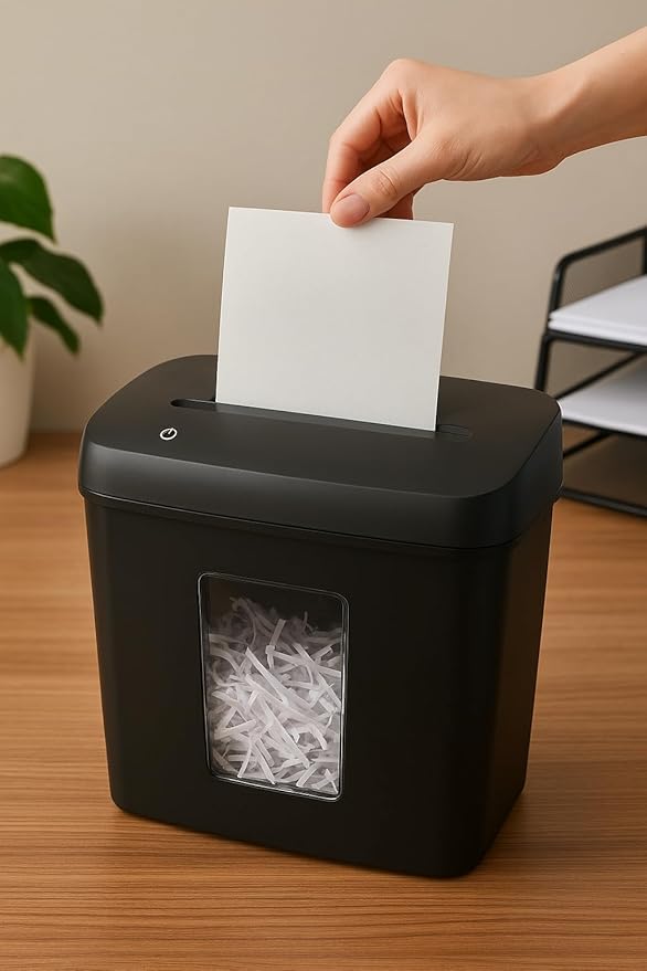 Shredder Lubricant Sheets – Pack of 20/25/30 Dry Oil-Free Waterproof Sheets – Keeps Blades Sharp, Cleaner & Quieter – No Leaks, Fits Standard Paper Shredders-25Pack