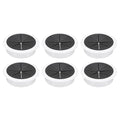 uxcell 6 Pcs Desk Grommet, 3.15 inch 80mm Desk Cable Hole Cover Wire Hole Insert for Home Office Table Cabinet Cord Organizer, Black/White