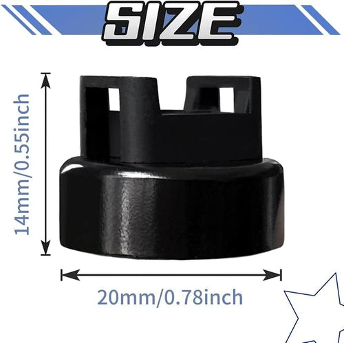 20 Pcs Magnetic Cable Zip Tie Mounts with Duty Zip | Multipurpose Magnetic Cable Holder for Cable Management | Includes Adhesive Tabs for Non-metal Surfaces, Suitable for Walls, Tables and Cars