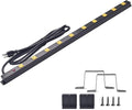 10-Outlet Heavy Duty Power Strip Surge Protector Metal Long Extension Cord 6-Foot, SGS Certified,Black(1000J)…