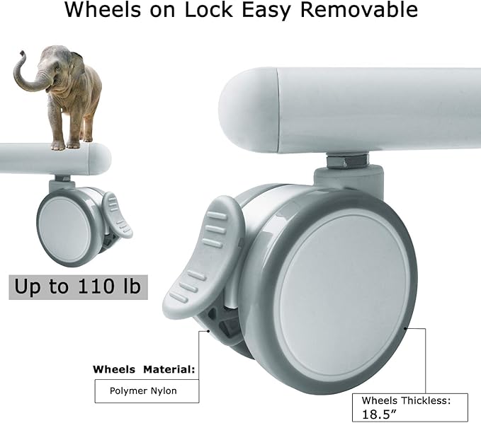 Mobile Glass Whiteboard, Magnetic Double-Sided Easel Style Glass Dry Erase White Board with Wheels - 48 x 36 Large Rolling Board Planner with Stand for Office, Classroom, School, Home.