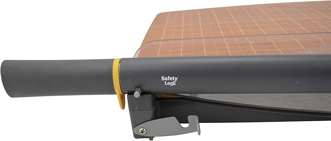 Westcott TrimAir Guillotine Paper Cutter, Paper Trimmer with Sharp and Durable Titanium-Bonded Blade, Maximum Safety Features, 18-Inch, Back to School, School Supplies, Classroom