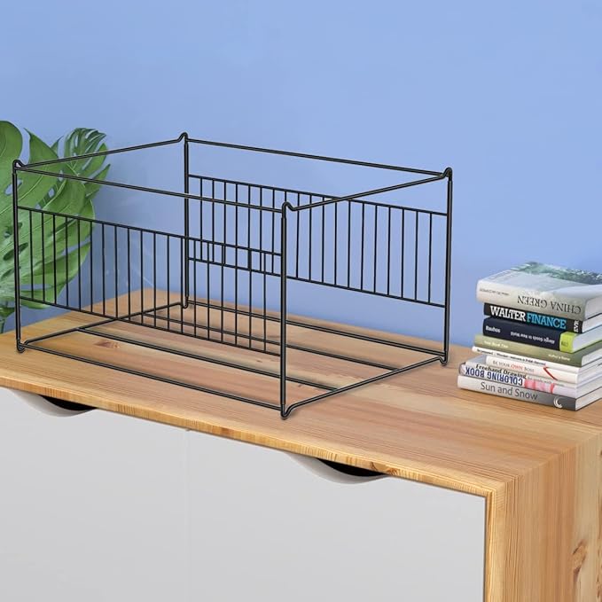 MARATI Letter/Legal Size Hanging File Folder Frame,Desk Hanging Folders Organizer Holder,Fling Cabinet Rack Insert for Drawer Height above 10.5", 15.1"x12.4"x10.5", Metal, Sturdy and Easy Assemble