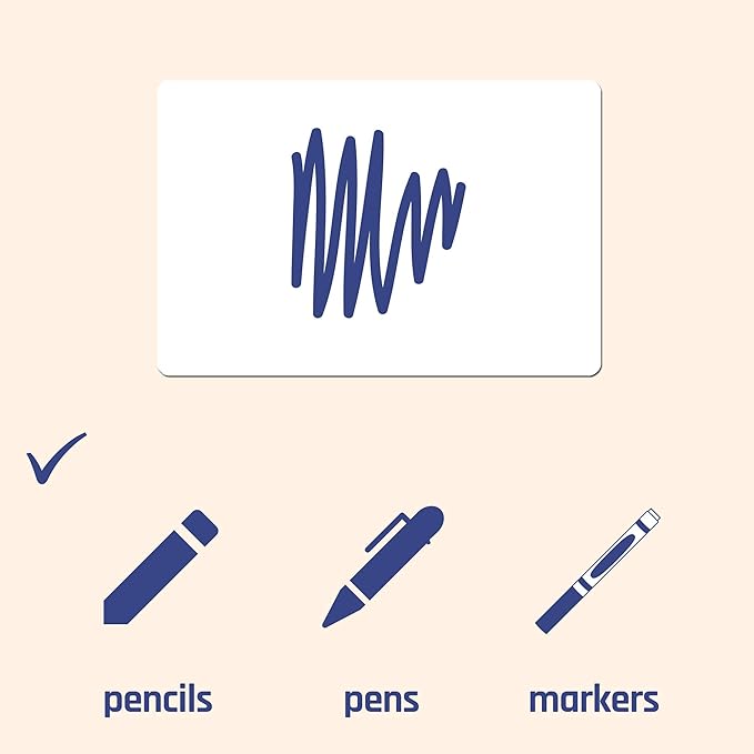 1000 Pack, 0.5" x 0.75" - White Labels Stickers for Writing, Price Stickers