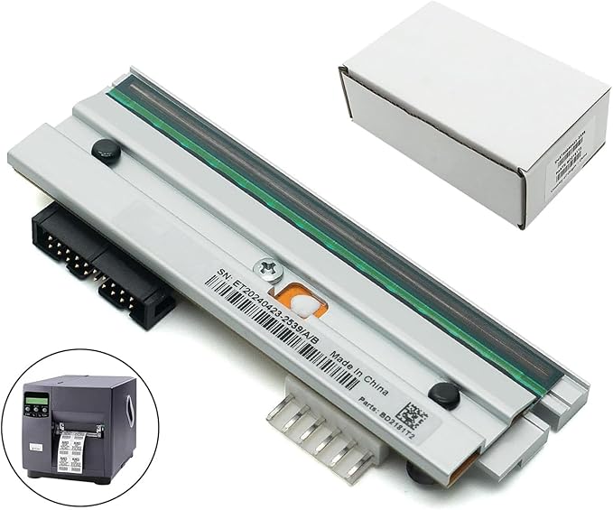 Printhead for Datamax I-4206 I-4208 I-4210 I-4212 I-Class Mark II 203dpi Thermal Label Barcode Printer - Green Head High-end Style,P/N:PHD20-2181-01