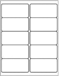 10 Up - Shipping Address Labels - 2" x 4" - 2000 Labels