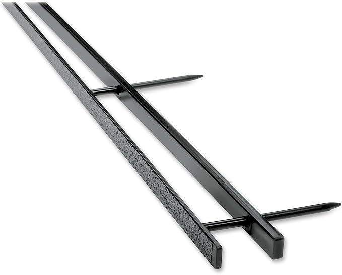 GBC Binding Spines, 25 Pack, Reclosable, 2" Depth, 4 Pin Spines, 200 Sheet Capacity, VeloBind, Black (9741630)