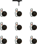 Bowling Ball Push Pins - Bowling Map Pins for Cork Boards, Maps, or Lapel Use - Designed in USA - Set of 10