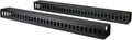StarTech.com Vertical Cable Organizer with Finger Ducts - Vertical Cable Management Panel - Rack-Mount Cable Raceway - 40U - 6 ft (CMVER40UF)