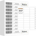 PAPRMA 1" x2-5/8 Address Label for Laser Inkjet Printer 2000 Sheets, Printable Shipping Label 30 per Sheet, 5160 8160 White Mailing Labels for Package Envelope
