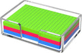 Sticky Note Holder, Crystal Clear Acrylic Notepad Holder 4x6 in Self-Stick Note Dispenser Office Desk Accessories, Memo Pad Holder Organizer for Classroom School Supplies