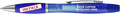 DISCOUNT PROMOS Personalized Two in one Highlighter Pens - 100 pack - Plastic Pens - Customizable Text, Logo - Blue