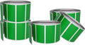 Green Sticker Label Rolls 1.57" x 0.75", 5 Rolls- 2500-Pack, Rectangular Easy Write Labels 40mmx19mm by Royal Green