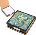Seahorse Diamond Painting Kit Note Box,Memo Paper Storage Box Diamond Art,Sticky Note Holder Diamond Art,Diamond Painting Memo Pad For Office Desk. (Seahorse)