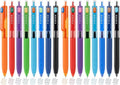 FIOVER Colored Gel Pens, 0.5mm Quick Dry Ink Fine Point Smooth Writing Colorful Pens for Journaling, School Supplies, Gifts for Nurses and Teens, Stocking Stuffers for Women (16PCS)