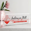 Personalized Name Plate for Desk, Nurse Office Decor for Women and Men, Employee Appreciation Gifts (Nurse Funds)