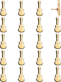 Guitar Push Pins - Gold Guitar Map Pins for Cork Boards, Maps, or Lapel Use - Designed in USA - Set of 20