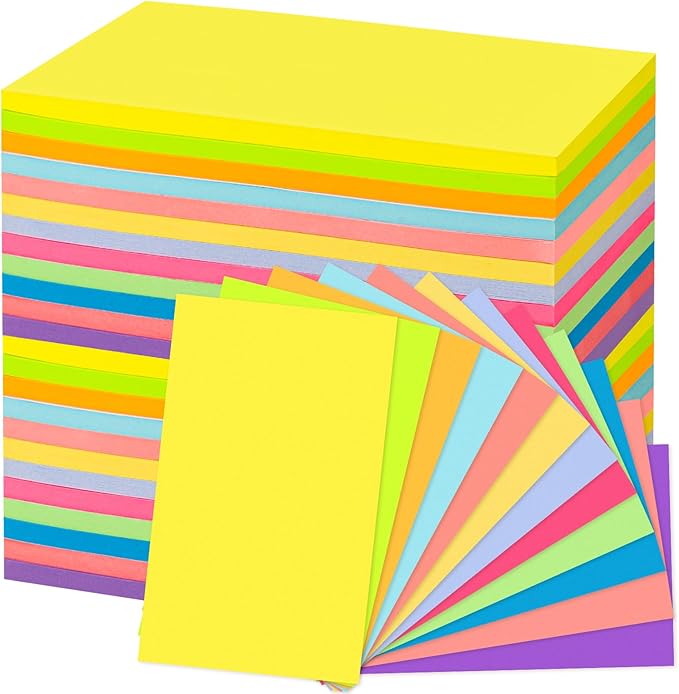 36 Pads Large Sticky Notes 3in x 5in, 12 Colors Adhesive Self-Stick Multicolor Memo Note Pads Bright Colorful Rectangle Sticky Notes for Office Home School Meeting Blank Desk Notebook 45 Sheets/pad